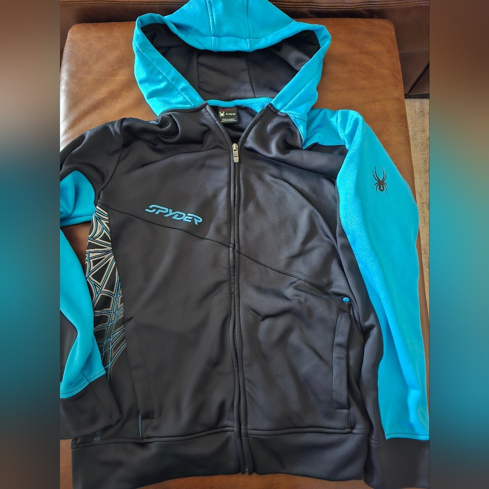 Spyder full zip up hoodie